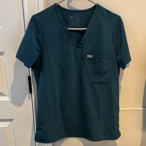 Figs Men's Deep Teal Short Sleeve Tee